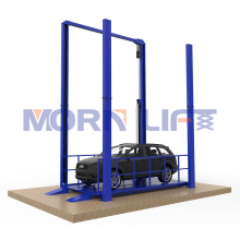 customizabled four post car elevator equipment vehicle 4 post lift hydraulic electric car post lift for home garage